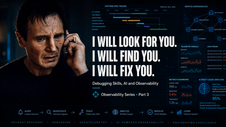 I will look for you. I will find you. I will fix you.